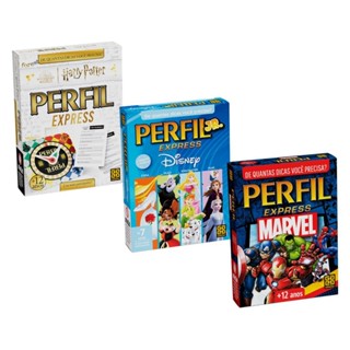 Combo Perfil Express Personagens Ref. 2 em Oferta na Shopee