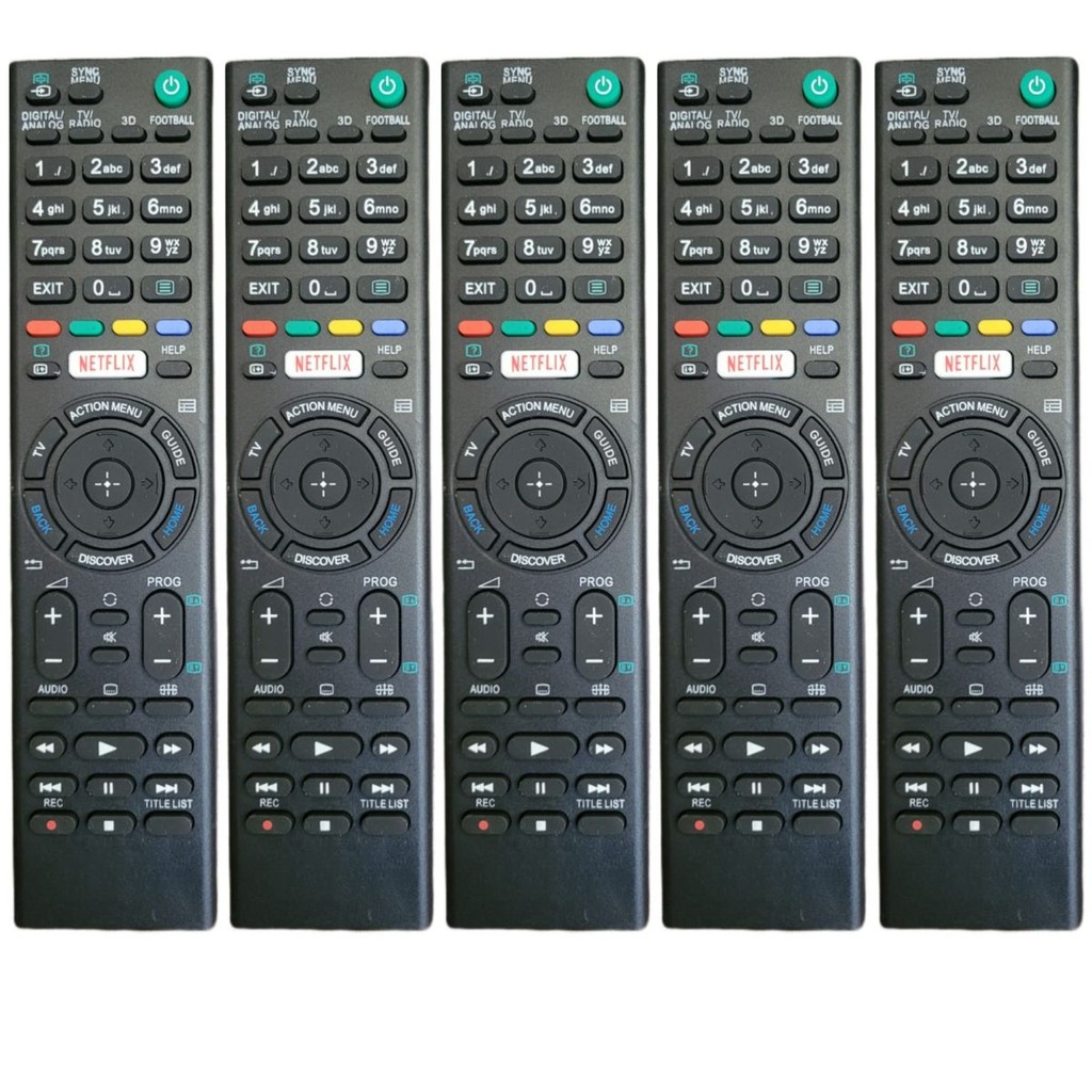 2 Controle Compatível Smart Tv Sony Rmt-tx102 1028 - Miniatura 3