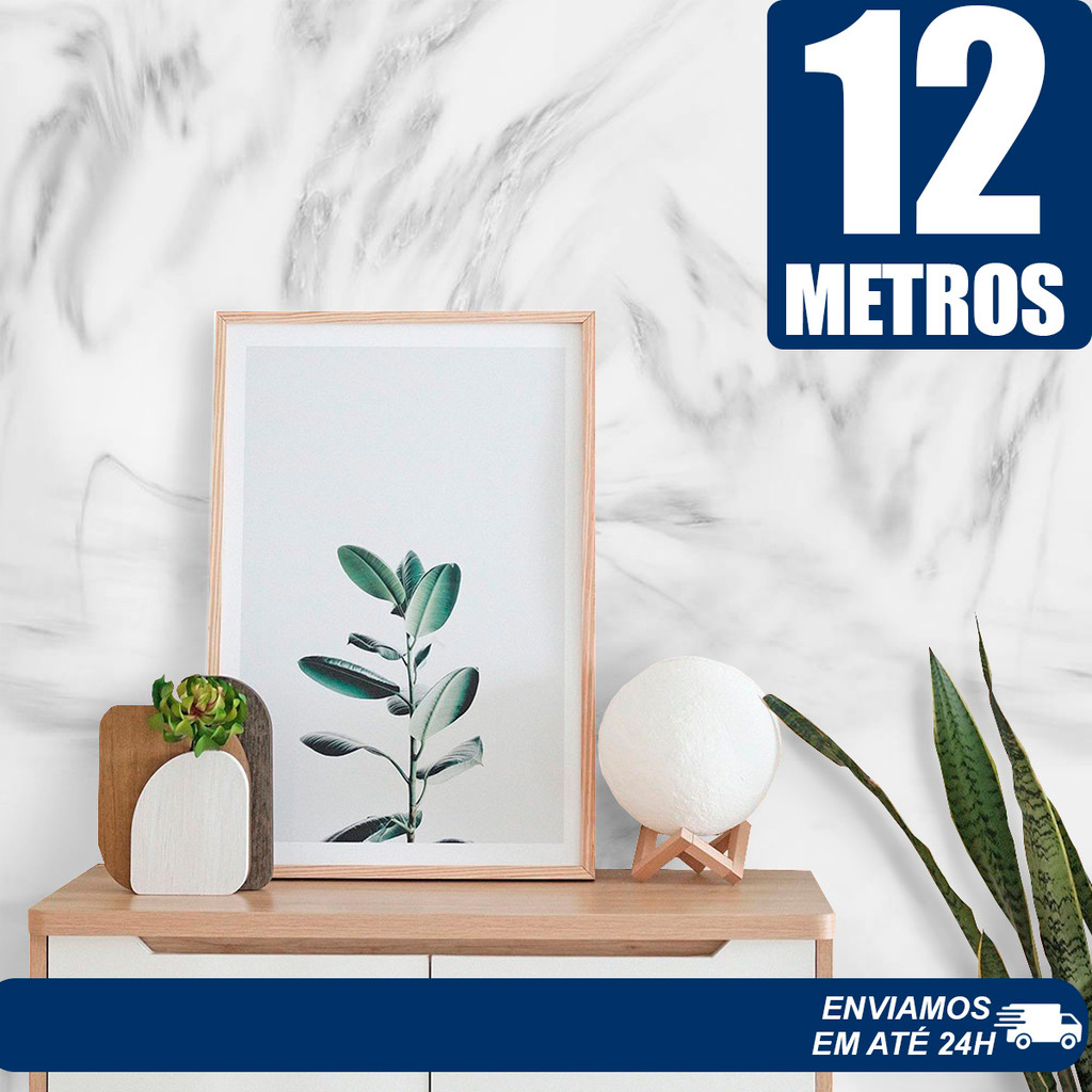 Adesivo de Parede Marmorizado | Visual Moderno, Impermeável, Protege Contra Fungos em Oferta na Shopee