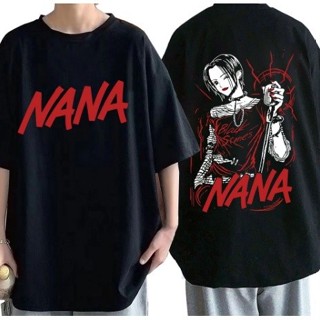 Camiseta Básica Algodão Unissex Manga Curta Verão anime Nana Osaki Moda em Oferta na Shopee