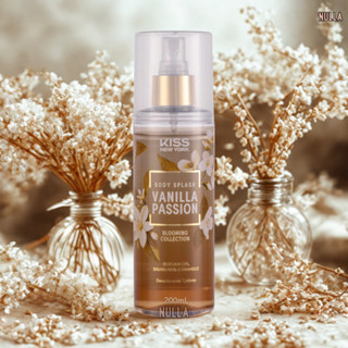 Body Splash Vanilla Passion - Blooming Collection Kiss New York em Oferta na Shopee