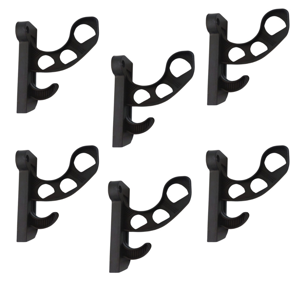 Kit 6 Suporte De Parede Para Pendurar Capacete E Acessórios em Oferta na Shopee