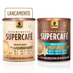 Supercafé - Compre 01 Chocolate Branco + 01 Vanilla Latte
