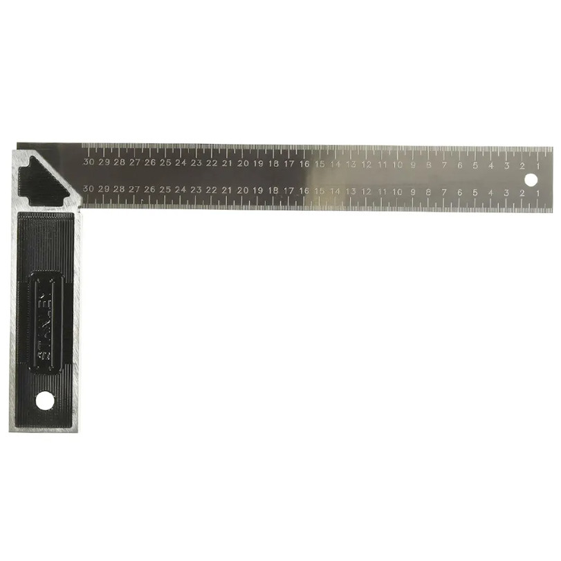 Esquadro 12" de Aço com Cabo de Metal Stanley 46-536
