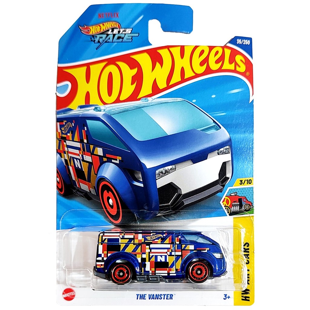 Hot Wheels Básico Mattel Hot Wheels Let's Race HW Art Cars The Vanster (Lote B - 2025)
