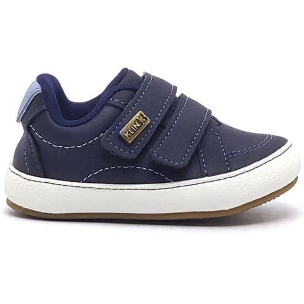 Tênis Infantil Klin Algodão Doce Confort Menino - Marinho - Baby & Kids Fashion