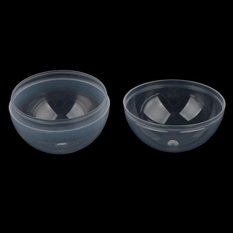 PFG 50PCS Cápsula Transparente Surpresa Pequeno Recipiente Fazendo Coisas Modelo FG