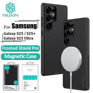 Nillkin Shield Pro Caso Magnético Para Samsung Galaxy S25 Ultra S25 + S25 De Telefone Anti Impressão Digital À Prova De em Oferta na Shopee