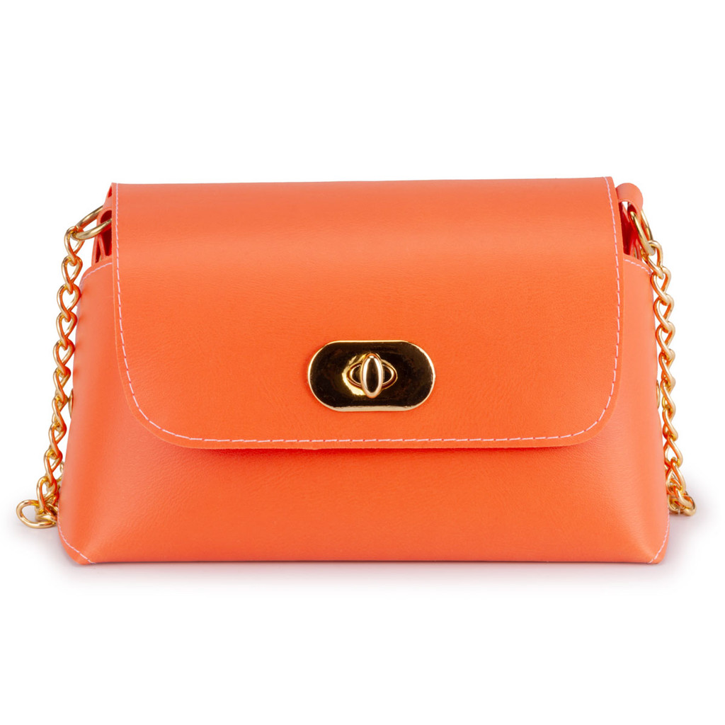 Bolsa feminina Pequena Balada Casual Alça em Corrente