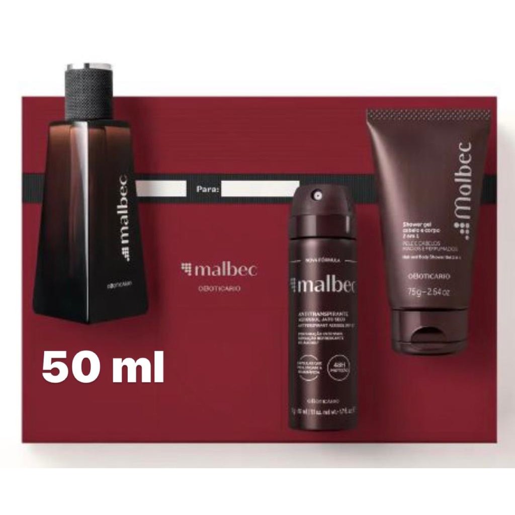 Kit Malbec Tradicional - O Boticário