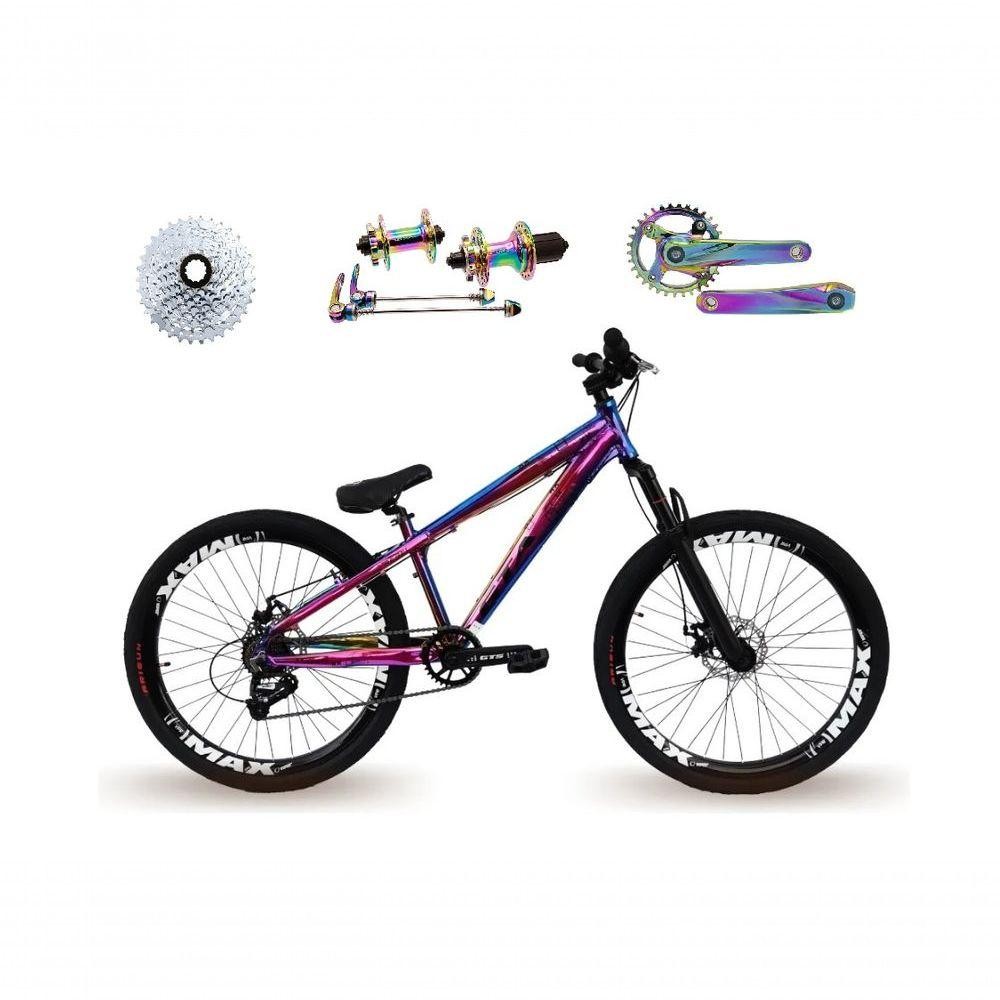 Bicicleta 26 Gta Rebel Freeride Camaleão Single 8v Cubo Barulhento Pedivela Camaleão Frei…