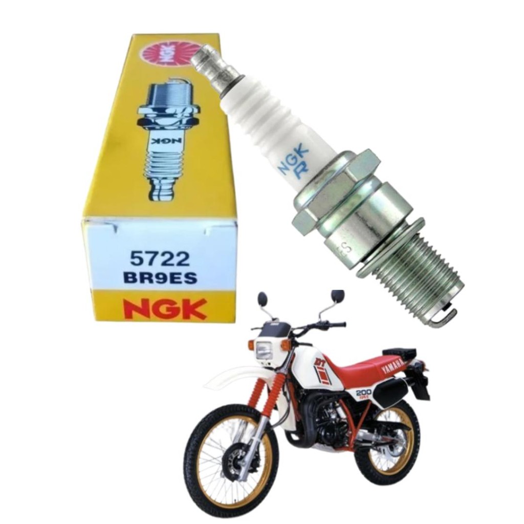 Vela Ignição Yamaha Dt 200 Rmx 250 91 A 2002 Original Ngk