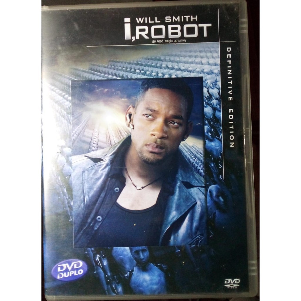 DVD Usado – Eu, Robô (Edição Definitiva, 2004) | Legendas PT/EN/ES | Will Smith