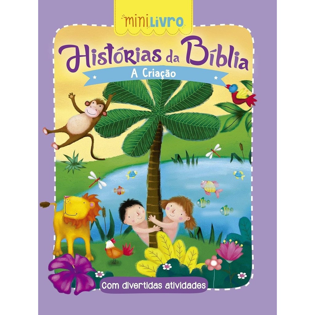 Kit com 12 Livrinho Histórias da Bíblia | A criação em Oferta na Shopee