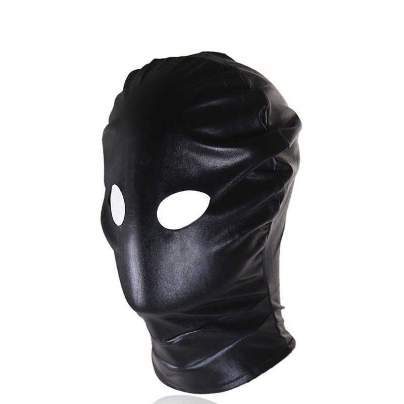 Capuz Balaclava em Spandex com Abertura nos Olhos Sado BDSM