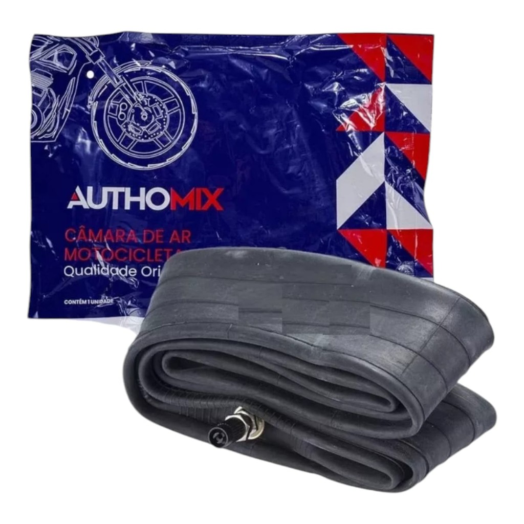 Câmara De Ar Moto Authomix Ca18 Honda Cg125 Fan Titan Aro 18