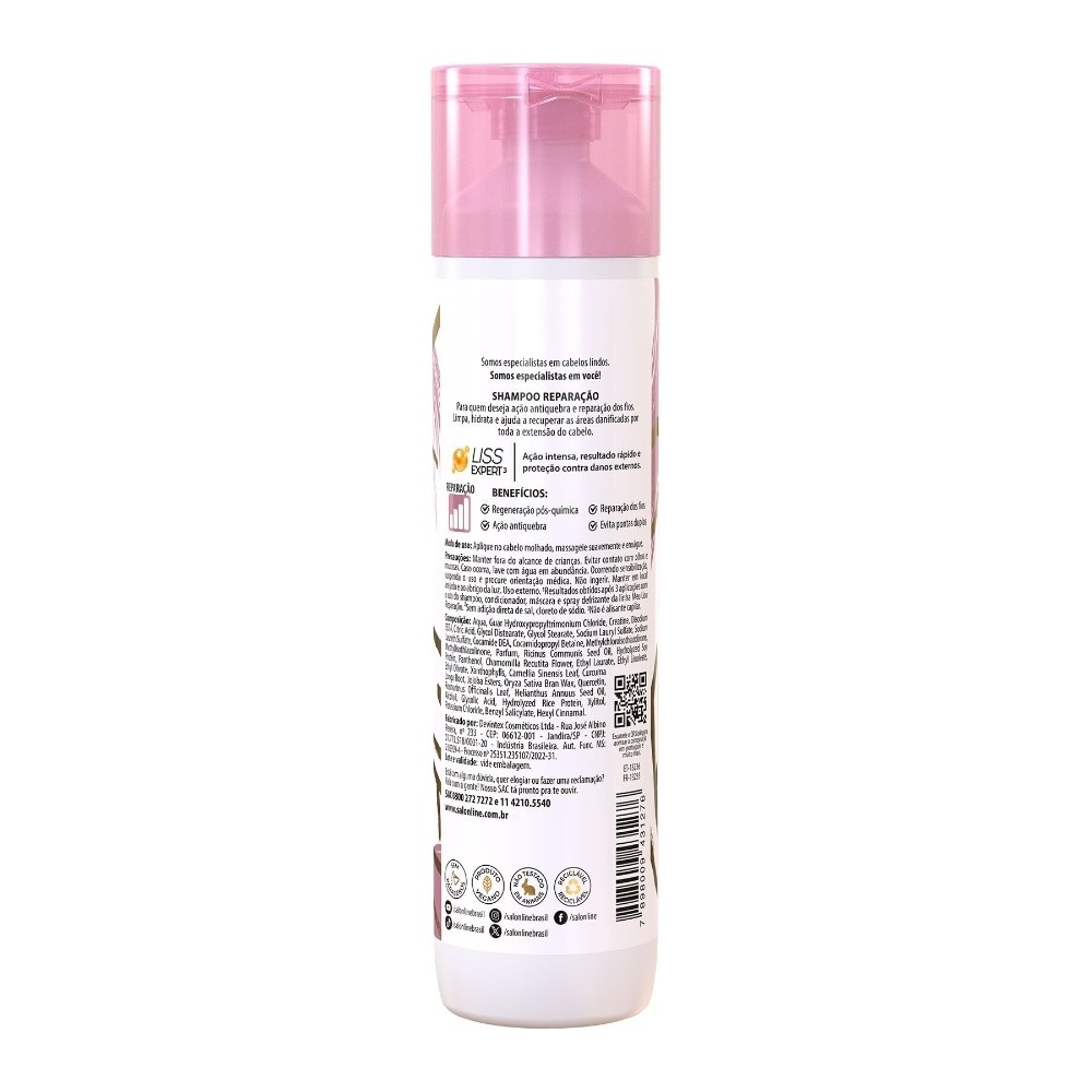 Detalhes do Kit Meu Liso Reparação com Spray Protetor Térmico