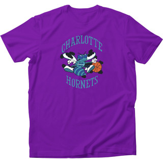 Camiseta Streetwear Charlotte Hornets Basquete 100% Algodão Envio Imediato trendbox mania