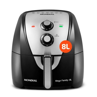 Fritadeira Sem Óleo Air Fryer 8 Litros AFN-80-BI Mondial em Oferta na Shopee