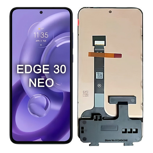 Tela Compativel Display Frontal Para Moto Edge 30 Neo ORI Sem Aro TOPP