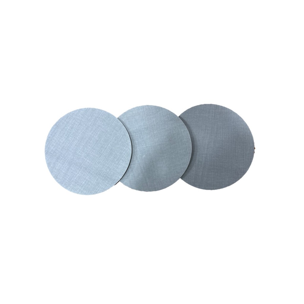 Kit 3 Lixas Trizact C/ Espuma 6 Polegadas P1000
