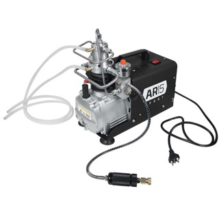 Compressor Portátil 300Bar p/ Carabina de Pressão PCP e HPA 110v Preto c/ Acessórios em Oferta na Shopee