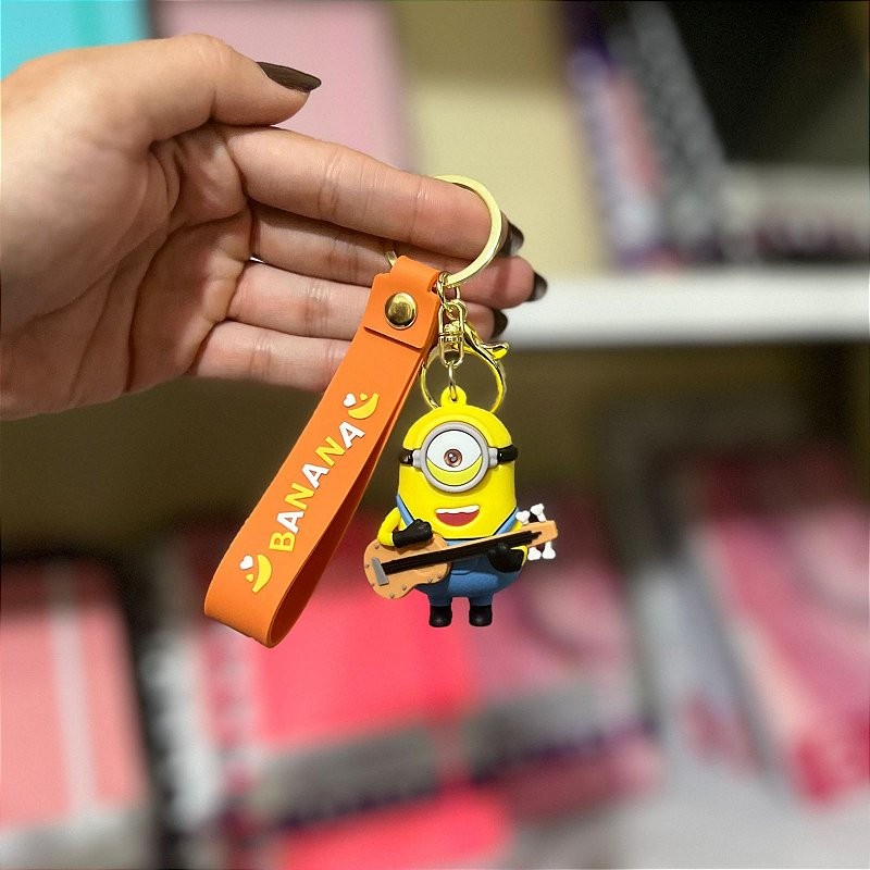 Chaveiro Premium Minion | Stuart Cavaquinho