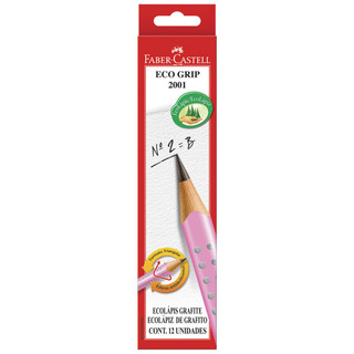 Lápis preto nr 2B caixa com 12 unidades 2001BRS Faber-Castell em Oferta na Shopee