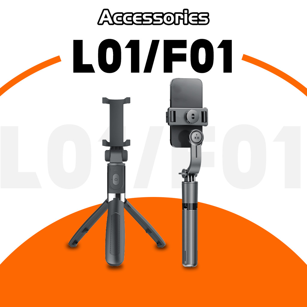 L01/F01Wireless Bluetooth Tripé selfie stick Monopé Suporte Para Telefone Viagens Ao Ar Livre 3 Em 1 em Oferta na Shopee