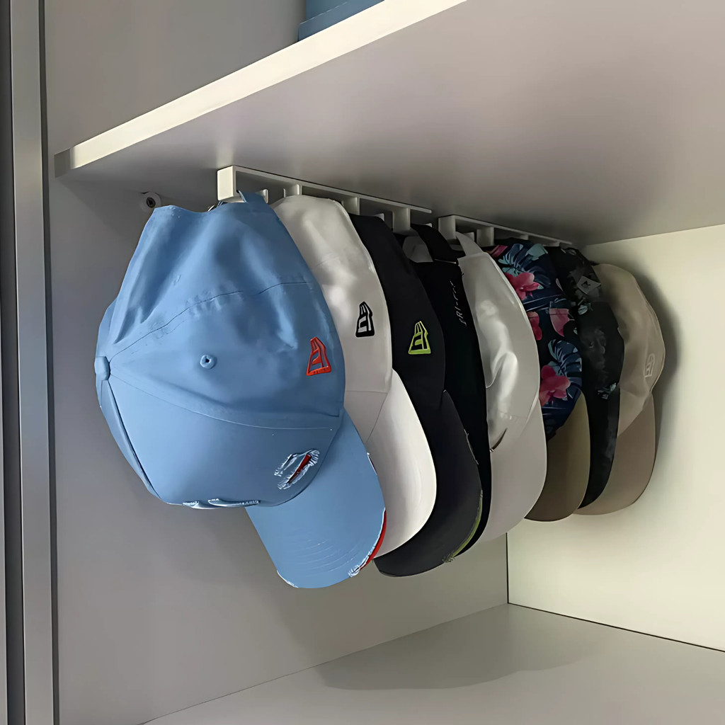 Suporte Organizador Expositor Armario Parede Guarda roupa Bone Boina Chapeu Medalha em Oferta na Shopee