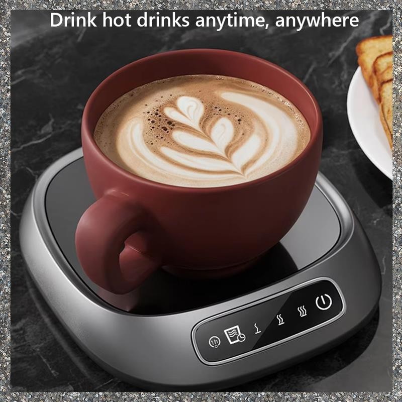 Imagem CoffeeMug Aquecedor De Copo De Mesa Com Desligamento Automático E Temporizador Inteligente Alimentado Por USB Termostato