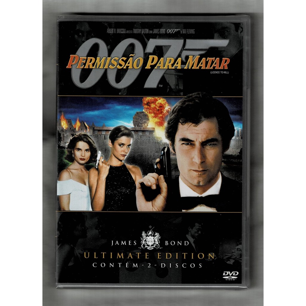 007 Permissão Para Matar DVD Duplo