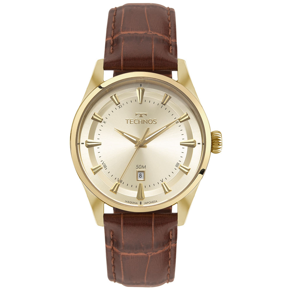 Relógio Technos Masculino Executive Dourado - 2115UAP/0X