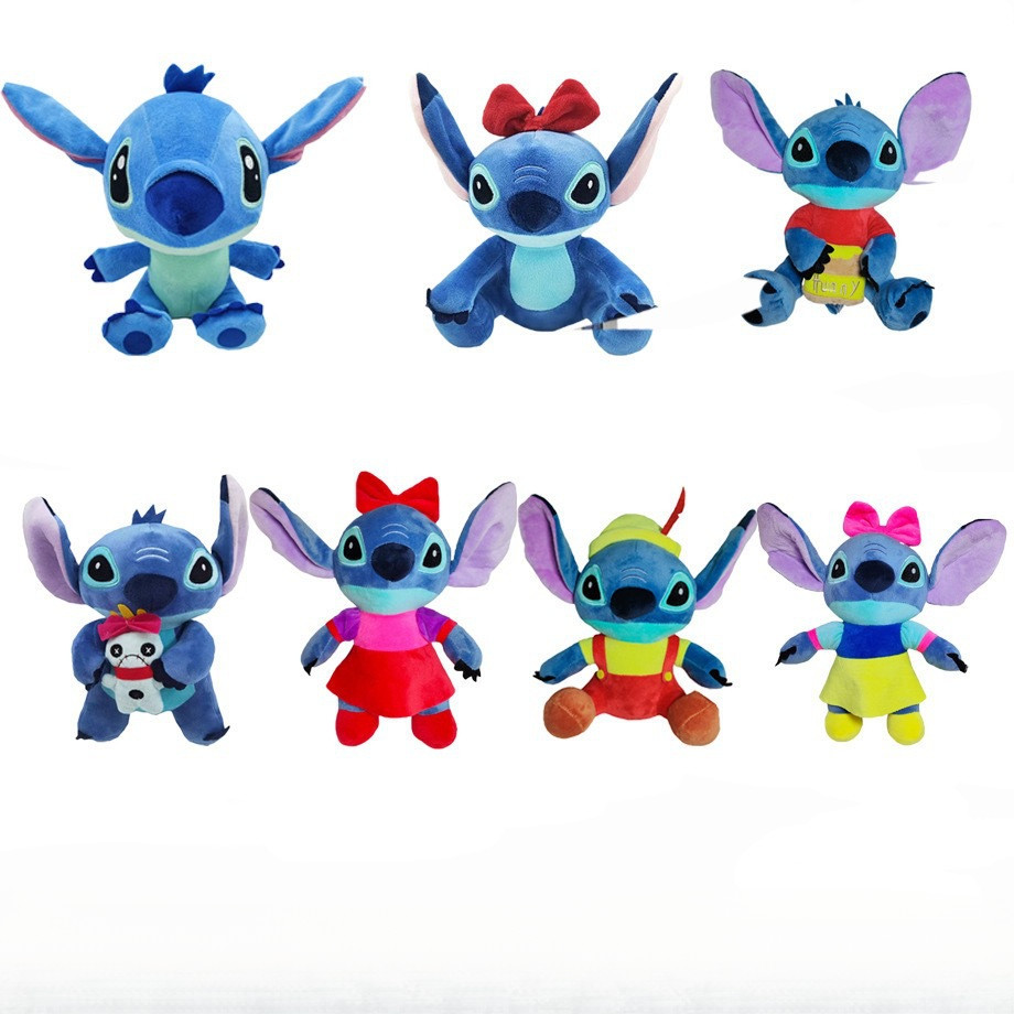 Brinquedo de Pelúcia Stitch Boneca Stitch Lilo e Stitch Brinquedo de Pelúcia Stitch Chavei...