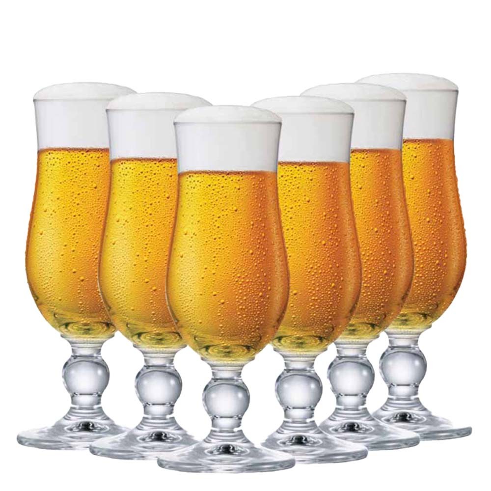 Jogo de Taças Kassel M, Taça de Cristal 6pcs, 270ml - Ruvolo