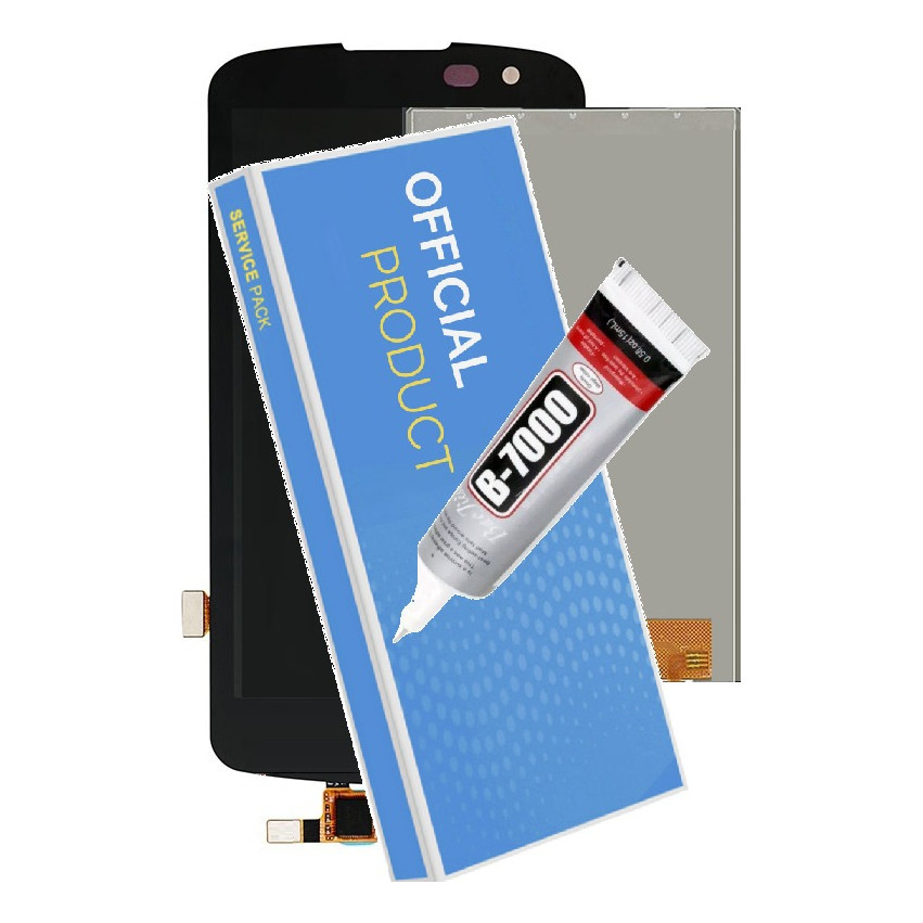 Tela Touch Display Lcd Para LG K4 K130 Frontal + Cola + Nf-e -Padrão GorilaTech