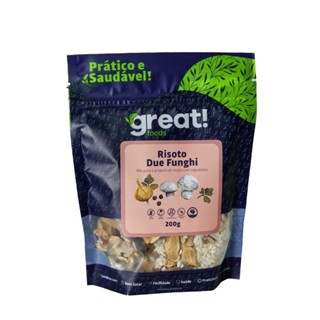 Risoto Due Funghi Com Cogumelos Selecionados Sem Glúten e Sem Lactose 100% Natural em Oferta na Shopee