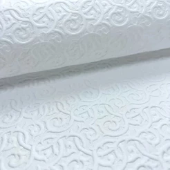 Papel de Seda Texturizado - 40x66cm - Branco - 10 unidades - Rizzo - Rizzo