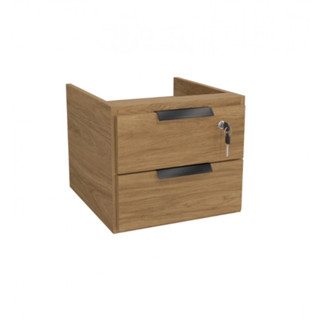 Gaveteiro Office Versatil Com CorrediÇAs De Metal 2 Gavetas Kappesberg em Oferta na Shopee