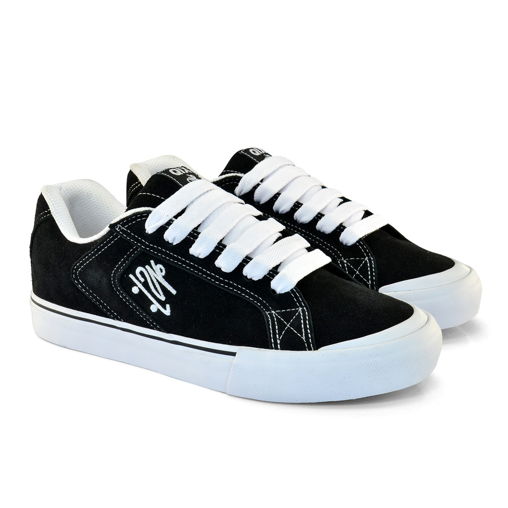 Tênis QIX Chorão Park Preto Latex Sola Borracha Skatistas Original Trabalho - Men Shoes
