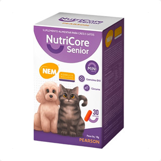 NutriCore Senior Mini Suplemento Alimentar - 30 Cápsulas em Oferta na Shopee