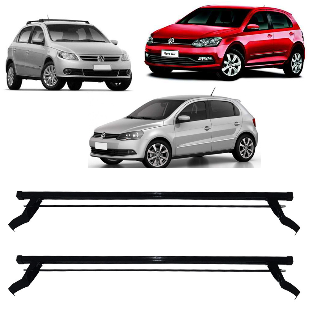 Rack Teto Roca Bagageiros Vw Gol G5 G6 G7 4pts 1177