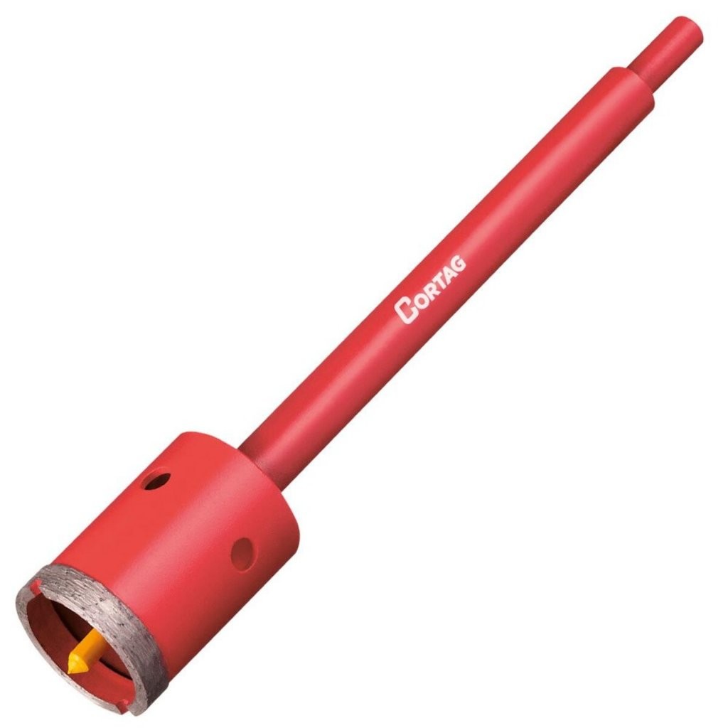 Serra Copo Diamantada 25mm Haste De 150mm - Cortag