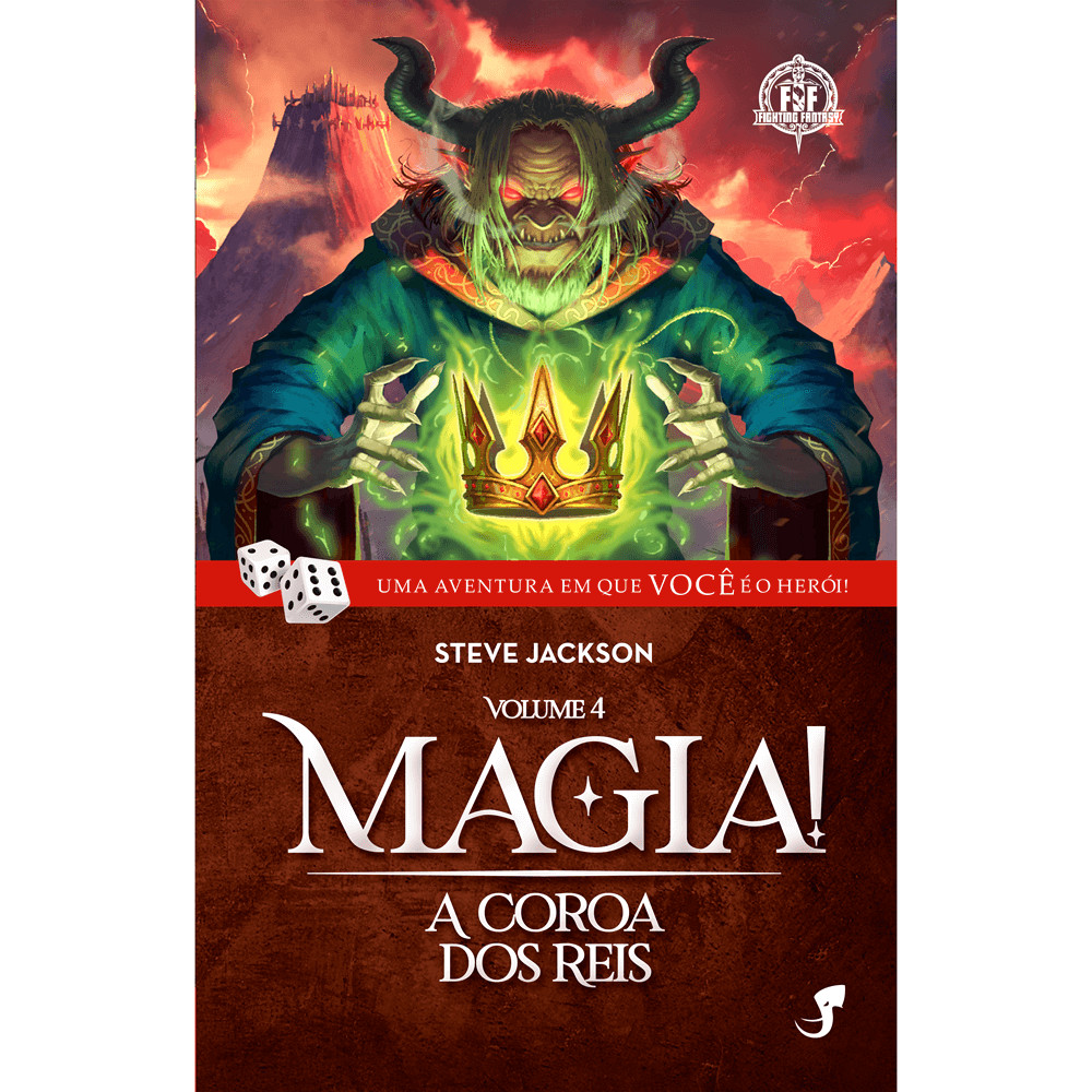 Livro - FF 34 - Magia! Vol. 4 - A Coroa dos Reis - Novo