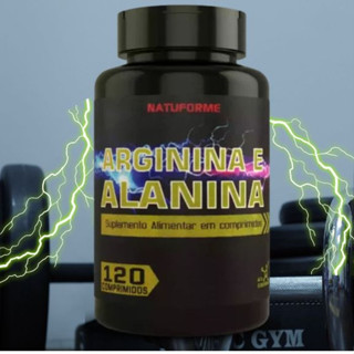 Arginina e Alanina 120 comprimidos 1000mg Natuforme academia em Oferta na Shopee