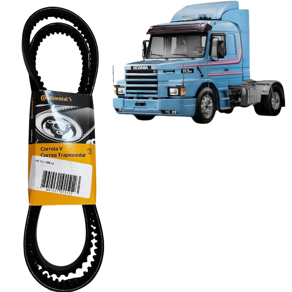 Correia Do Alternador Scania 13X1550 Continental