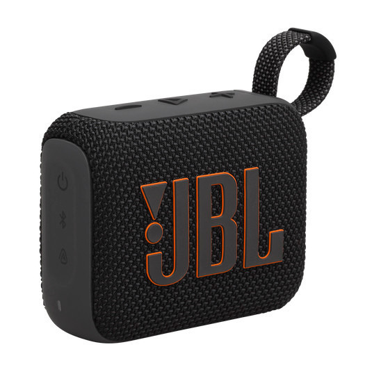 Caixa de Som Bluetooth, À Prova d'água, 7 Horas, JBL GO4, 4,2W RMS - PRETA Lacrada Garantia NFe