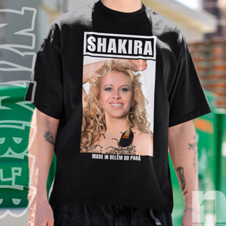 Camiseta Shakira Joelma Belem Do Para Divertida Cantora Brasileira Show Latina100% Algodao Engraçada em Oferta na Shopee