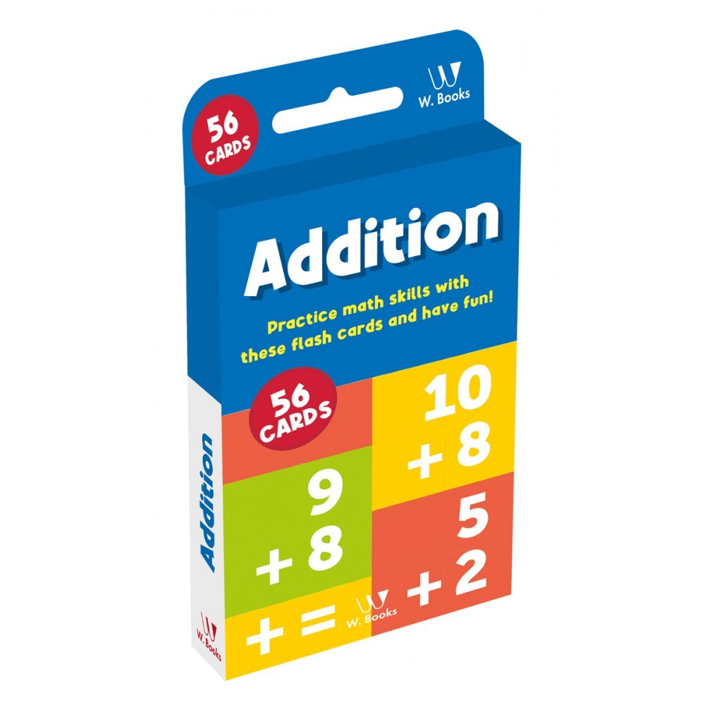 Livro Flash cards Flash Cards: Addition W.Books em Oferta na Shopee