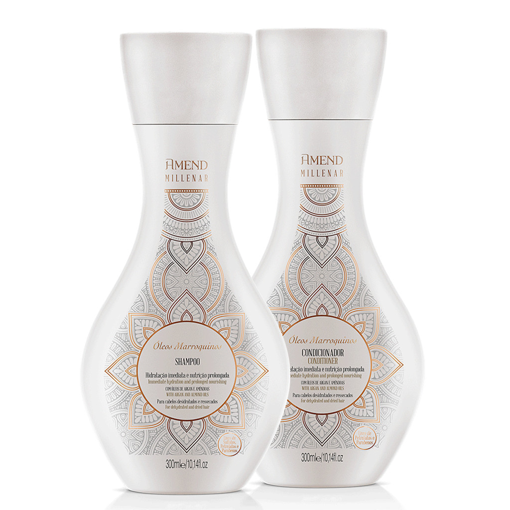 Amend Kit Millenar Óleos Marroquinos Shampoo e Condicionador